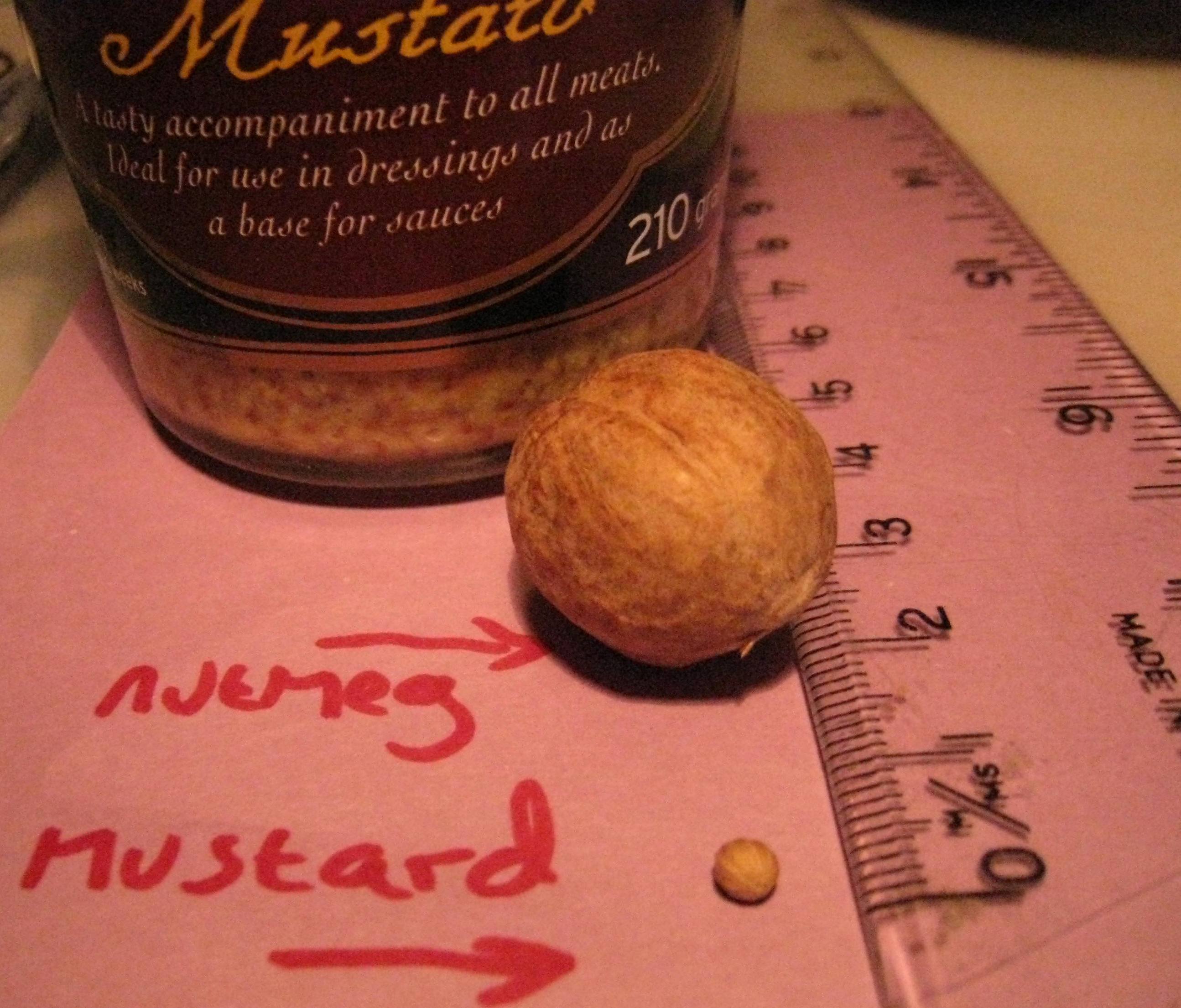 Mustard Seed Size Chart